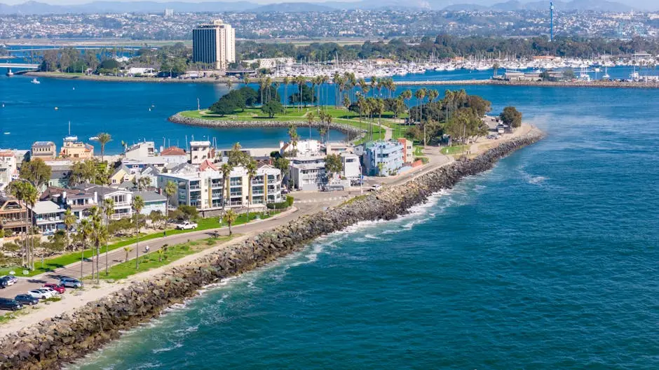 arial view of san diego